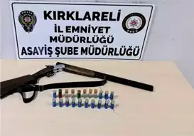 Kırklareli'nde Uyuşturucu ve Silah Operasyonu: 6 Gözaltı