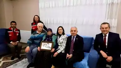 57 Yıllık Aşk Hikayesi: Vali'den Ziyaret
