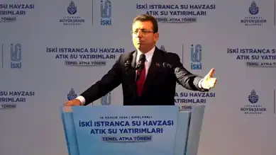 İmamoğlu: Trakya, İstanbul Suyunun Üçte İkisini Tüketiyor