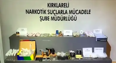 Kırklareli'nde 30 Uyuşturucu Şüphelisi Tutuklandı