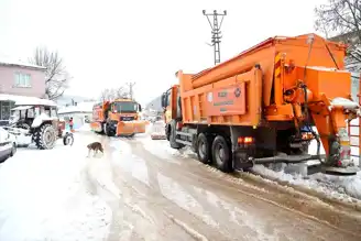 Kırklareli'nde Yoğun Kar Yağışı: 40 cm Karla Kaplandı!
