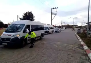 Kırklareli'nde 110 Araç Trafikten Men Edildi