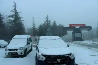 Kırklareli'nde Kar Yağışı: Yüksek Kesimler Beyaza Büründü