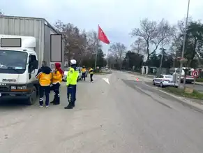 Kırklareli'nde Trafik Denetimi: 307 Sürücüye Ceza