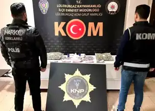 Kırklareli Lüleburgaz'da Uyuşturucu Operasyonu: 2 Tutuklama