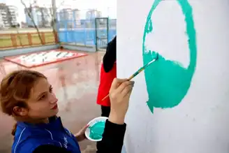 Babaeski Köy Okulları Renkleniyor