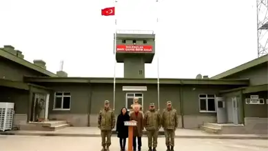 Vali Turan, Sınırda Görev Yapan Jandarmayı Ziyaret Etti